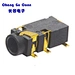High quality 3.5 Headphone socket five pin patch PJ-327 three section audio socket with positioning